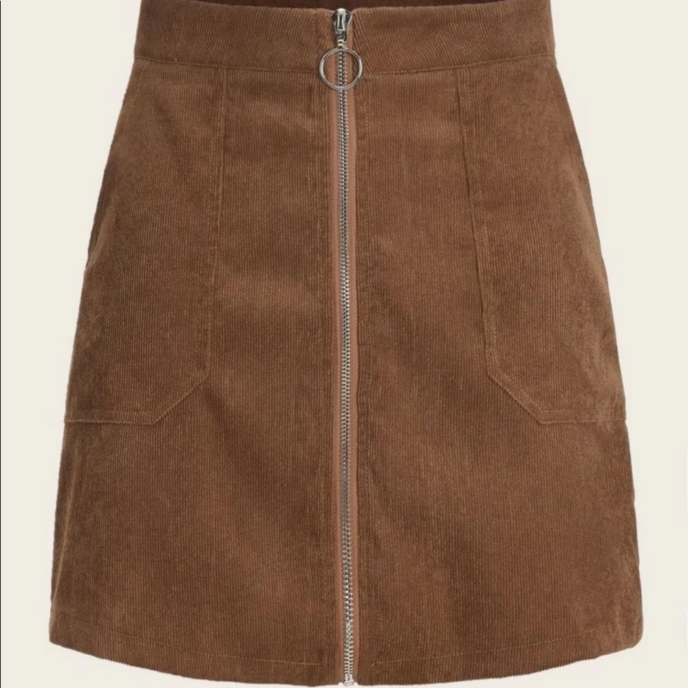 Brown skirt